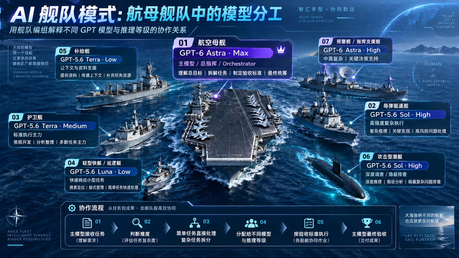 “舰队模式”可以让每个token都极具性价比,而不是无脑选Ultra封面