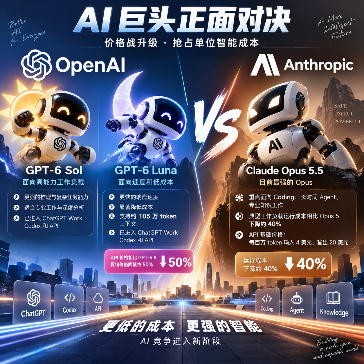 价格战明显升级，OpenAI 与 Anthropic 再大打出手配图